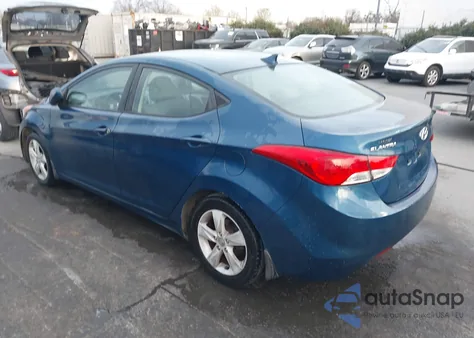 2013 Hyundai Elantra Gls from USA, damaged, VIN KMHDH4AE7DU966836